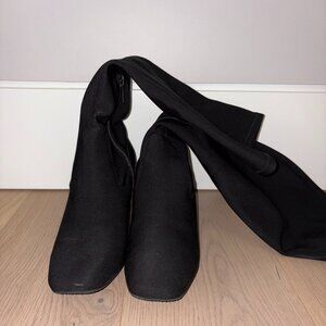 Donald Pliner Women's Cassidy Crepe Elastic Tall Shaft Boot